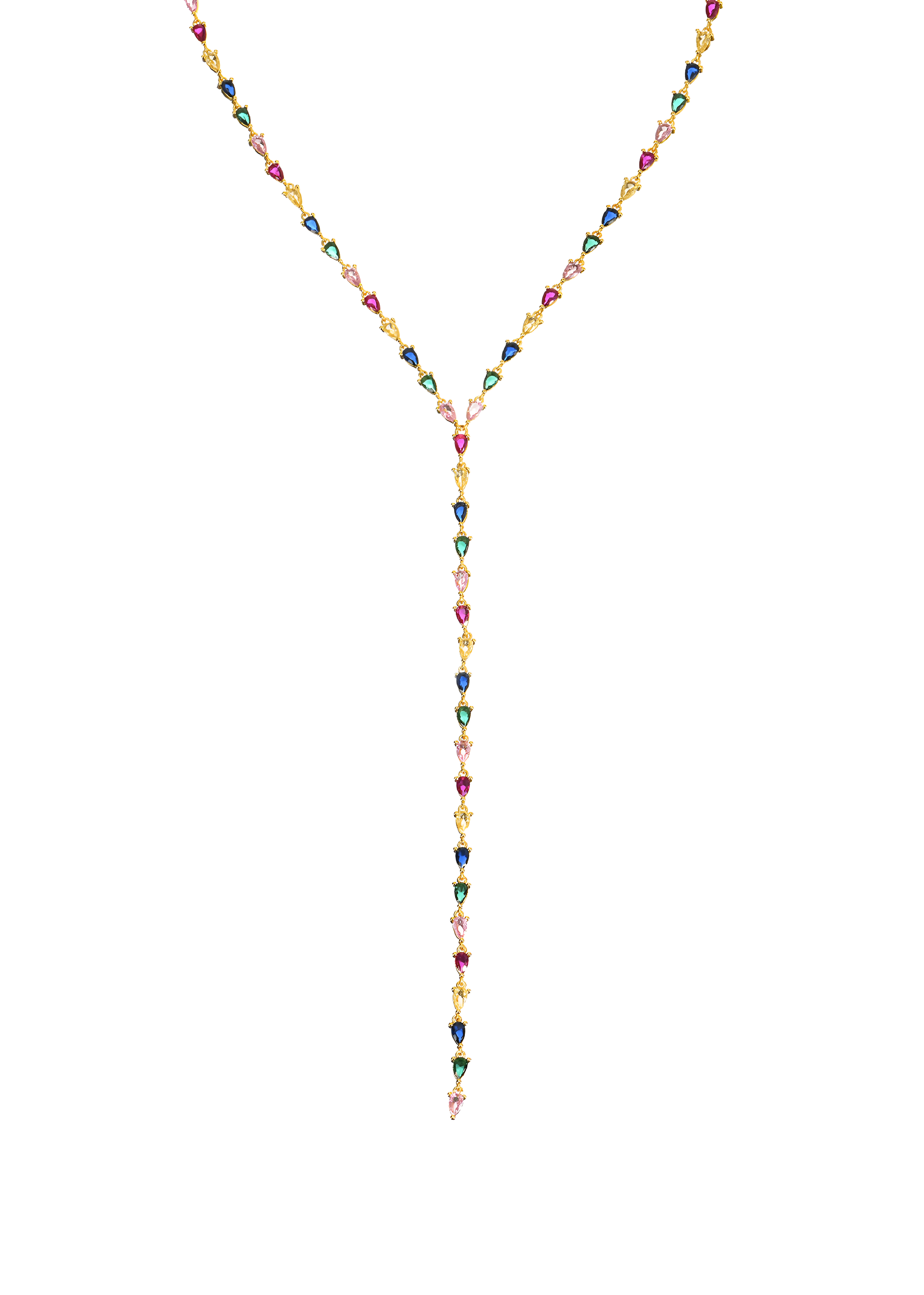 Louise Louise In Color Lariat Necklace