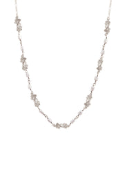 Laurent Pearl Silver Necklace