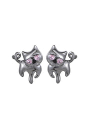 Pendientes Luna Usagi Gato Negro