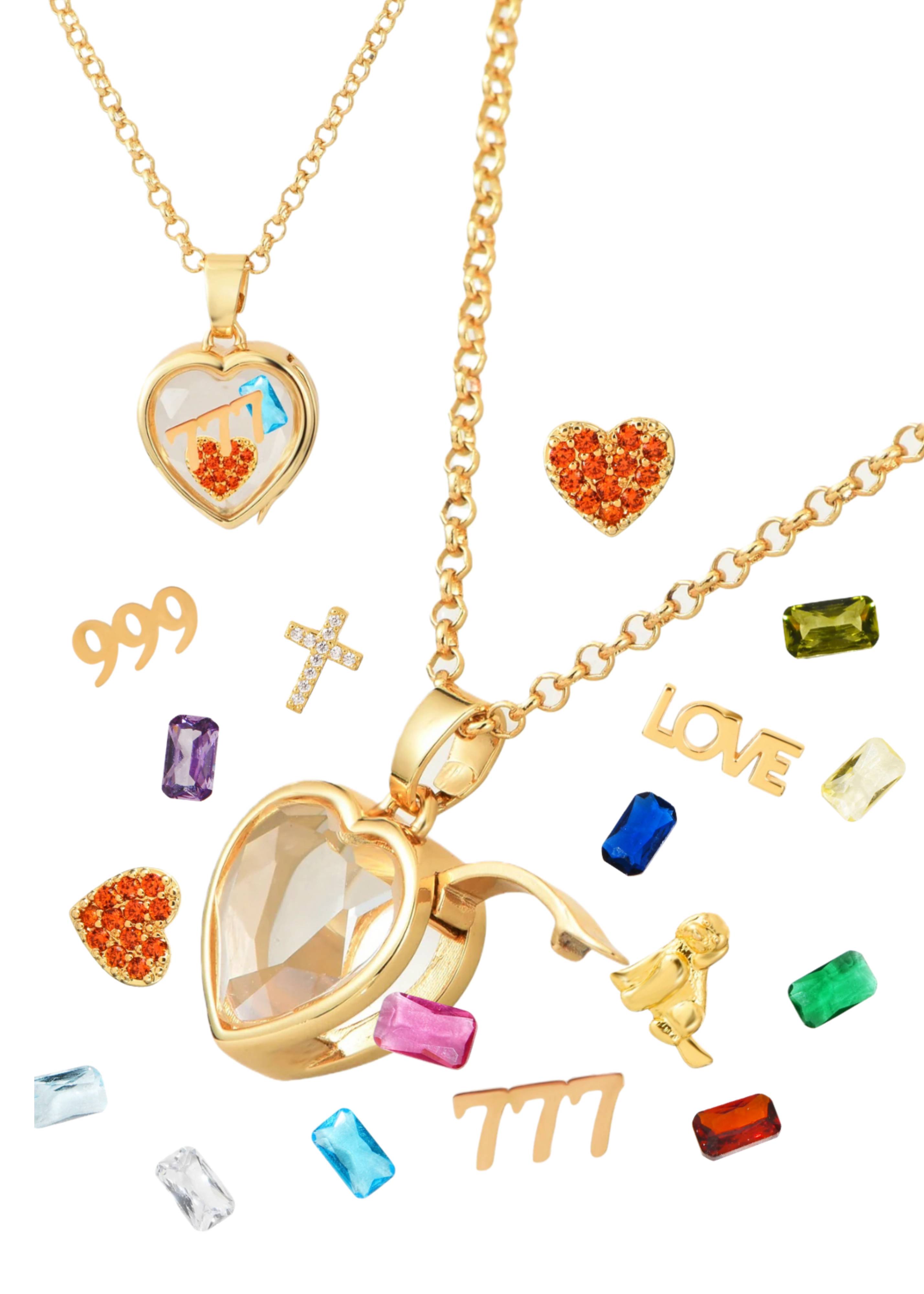 Foufou Love Capsule - Golden Necklace