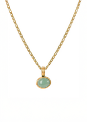Jaded Jade Golden Necklace