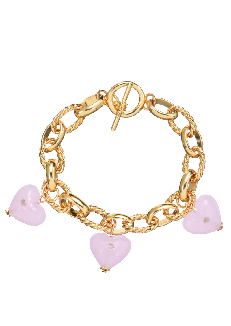 Lea In Pink Love bracelet