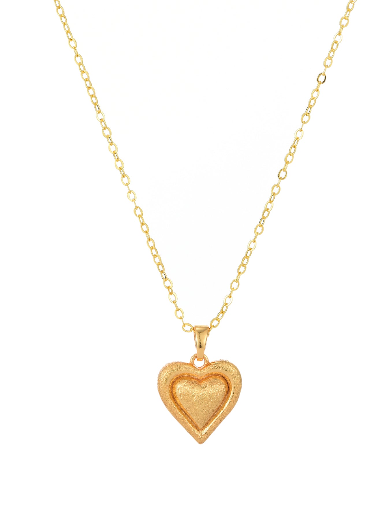 Florianne Golden Heart Necklace