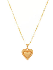 Florianne Golden Heart Necklace