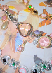 Sebastina Vintage Necklace - Silver