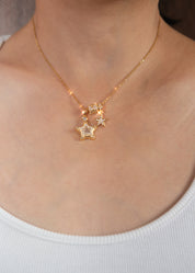 James Star Golden Necklace