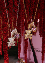 Hug Me Bear Necklace