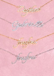 Foufou Personalized Name Luxe Necklace