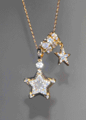 James Star Golden Necklace