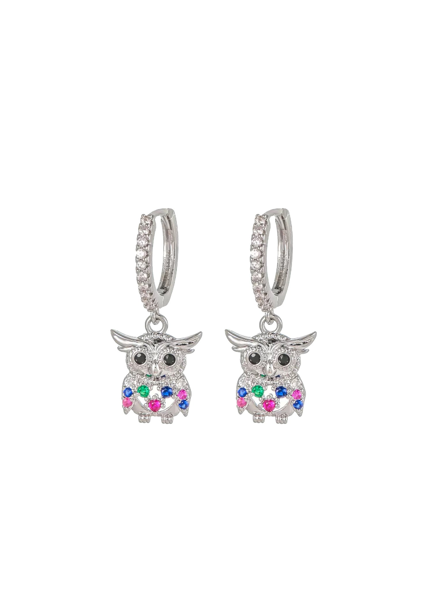 Petit Wise Owl Earrings