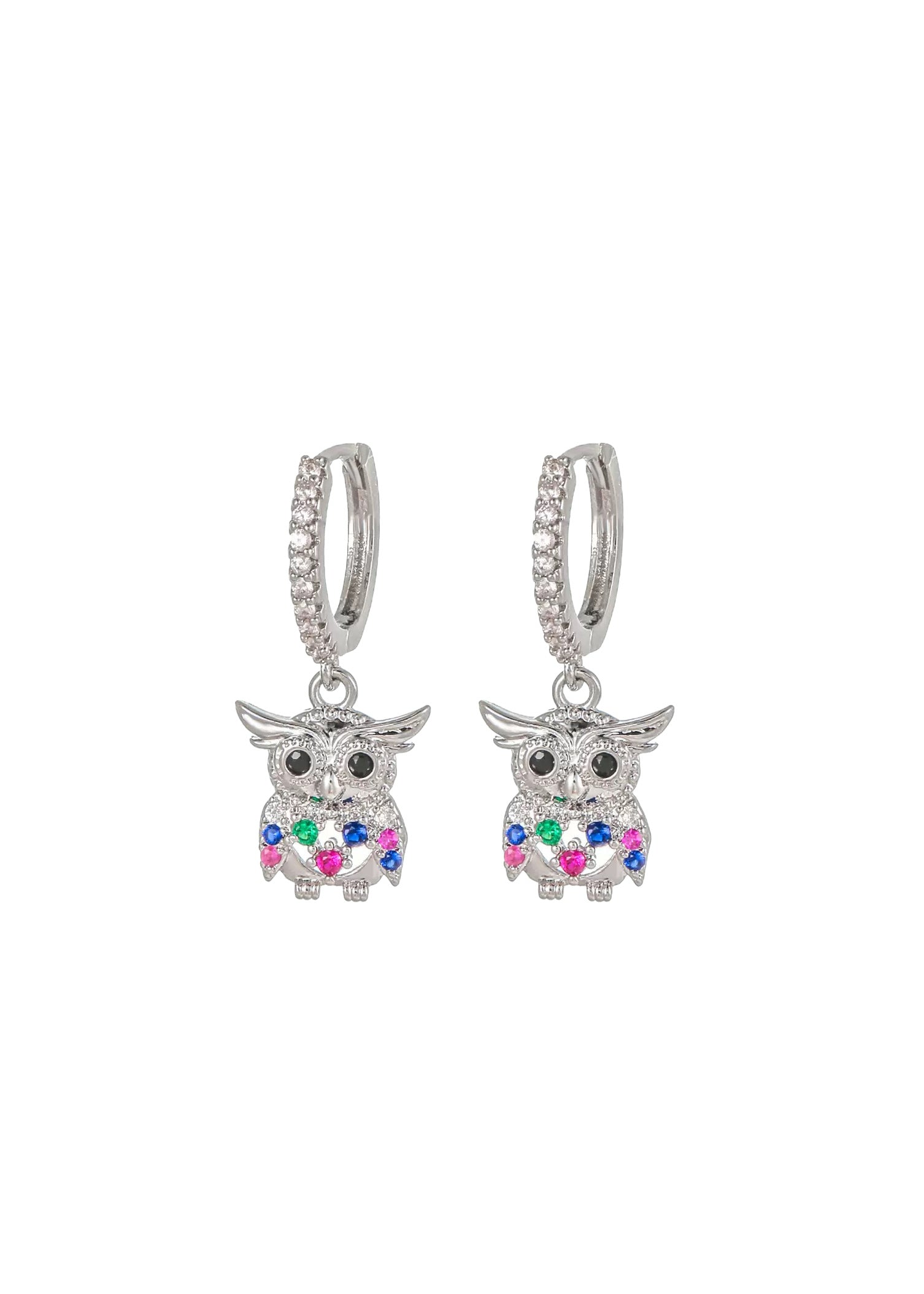 Petit Wise Owl Earrings