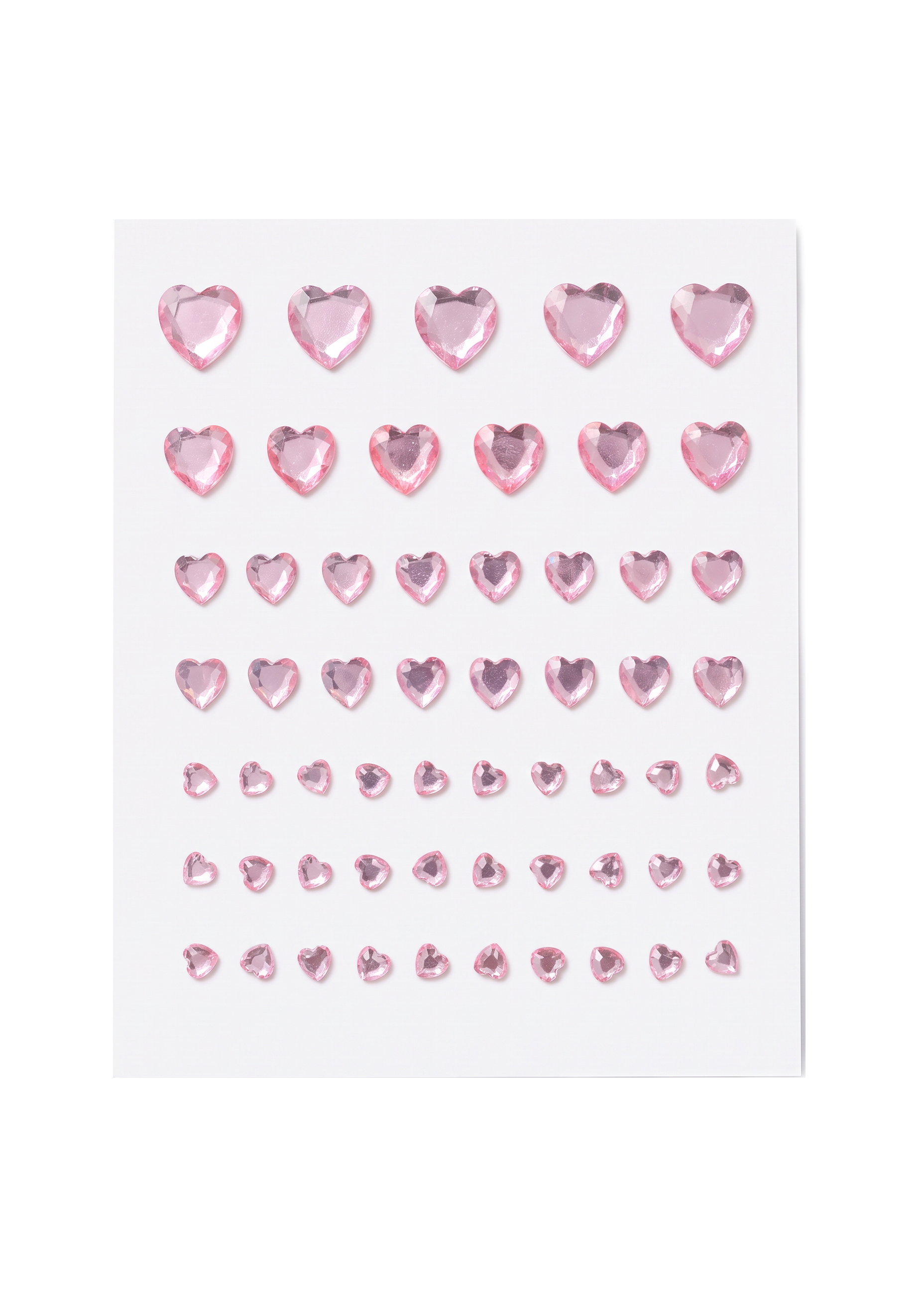Halloween Heart Gemstone Stickers Set