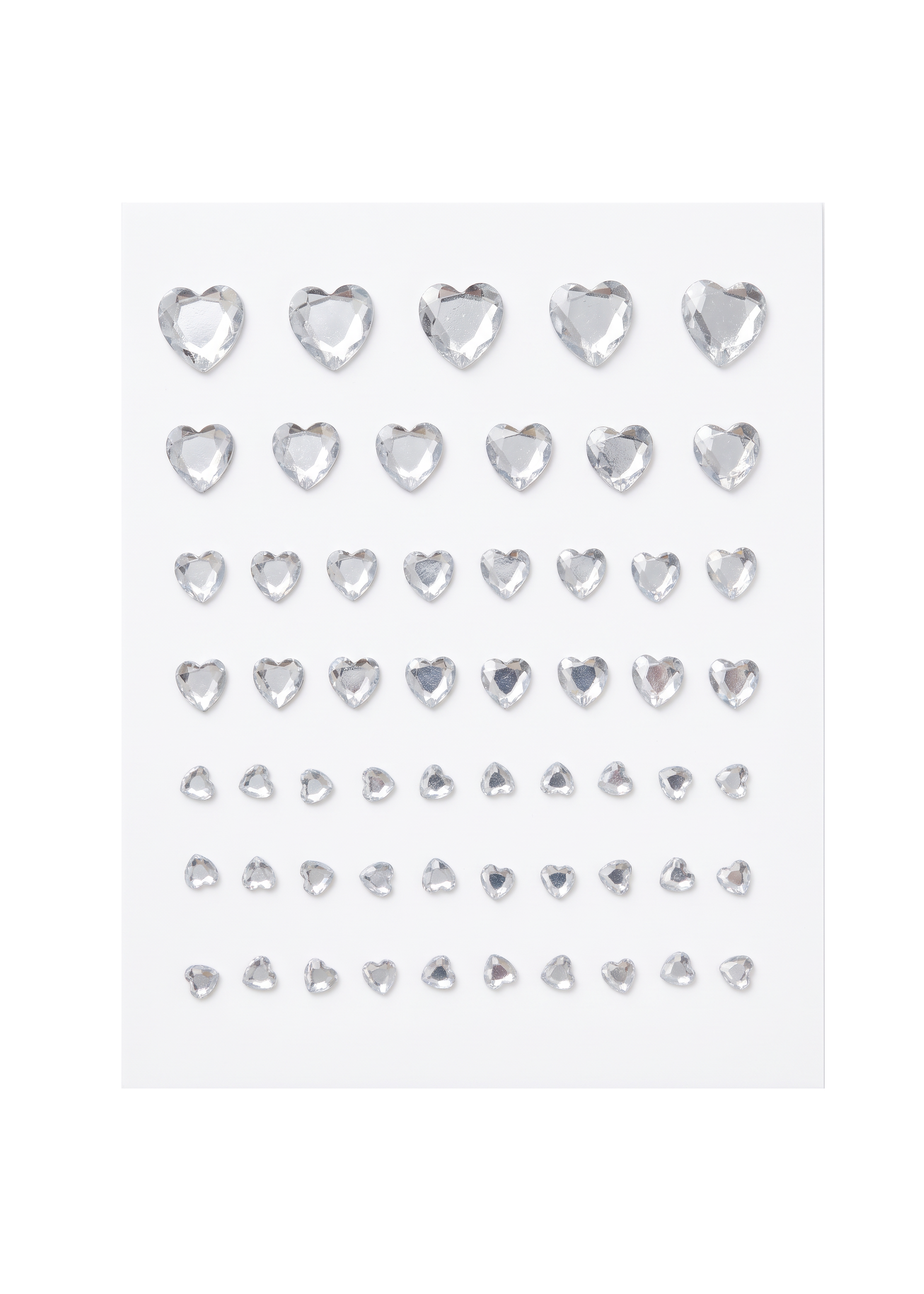 Halloween Heart Gemstone Stickers Set