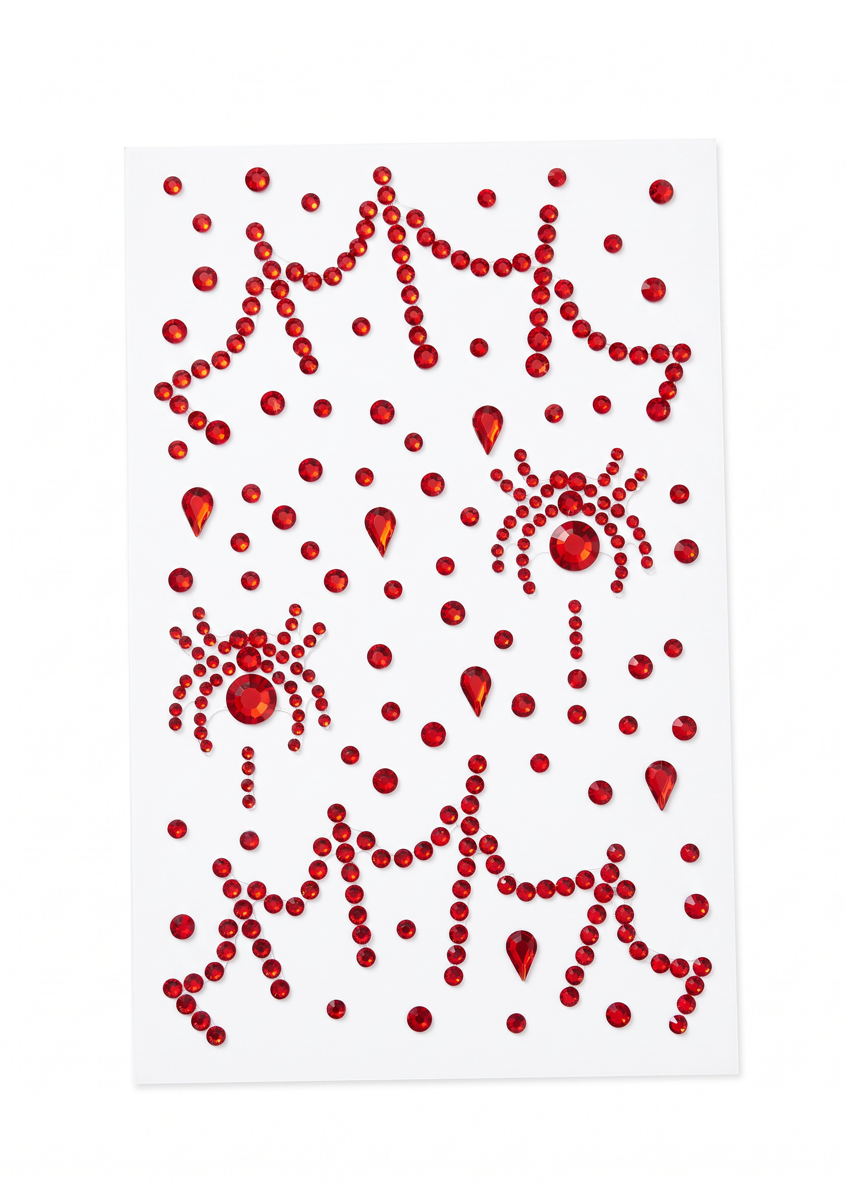 Halloween Spiderwoman Gemstone Stickers Set