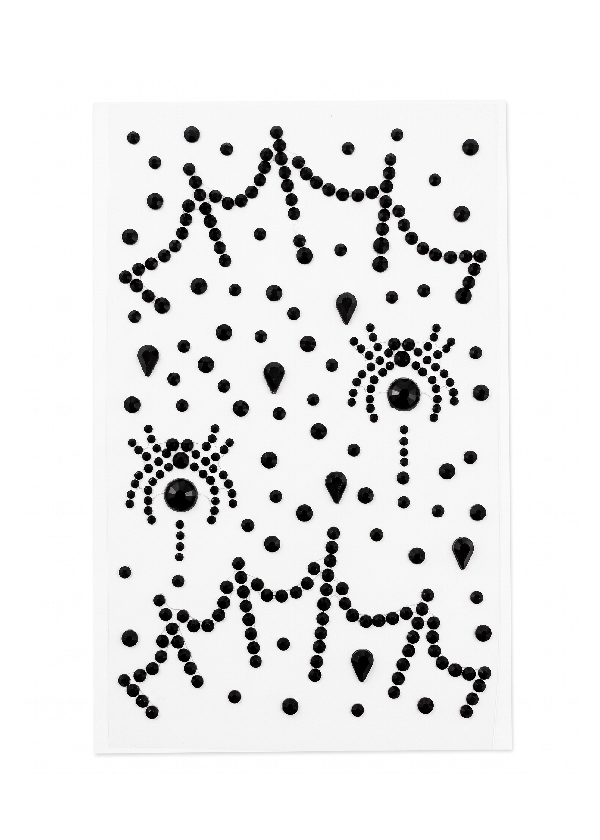 Halloween Spiderwoman Gemstone Stickers Set