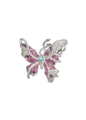 Butterfree Giant Butterfly Glittering Ring
