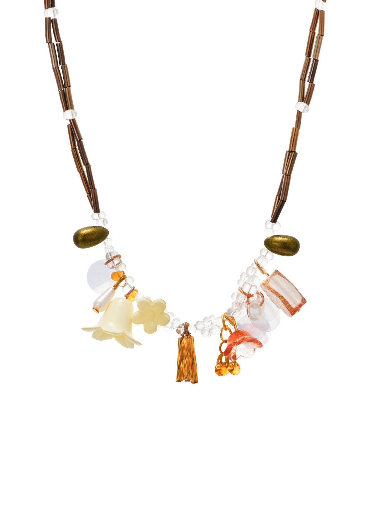 Magritte Flower Necklace