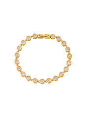 Amelie Glittering Golden Bracelet - VII