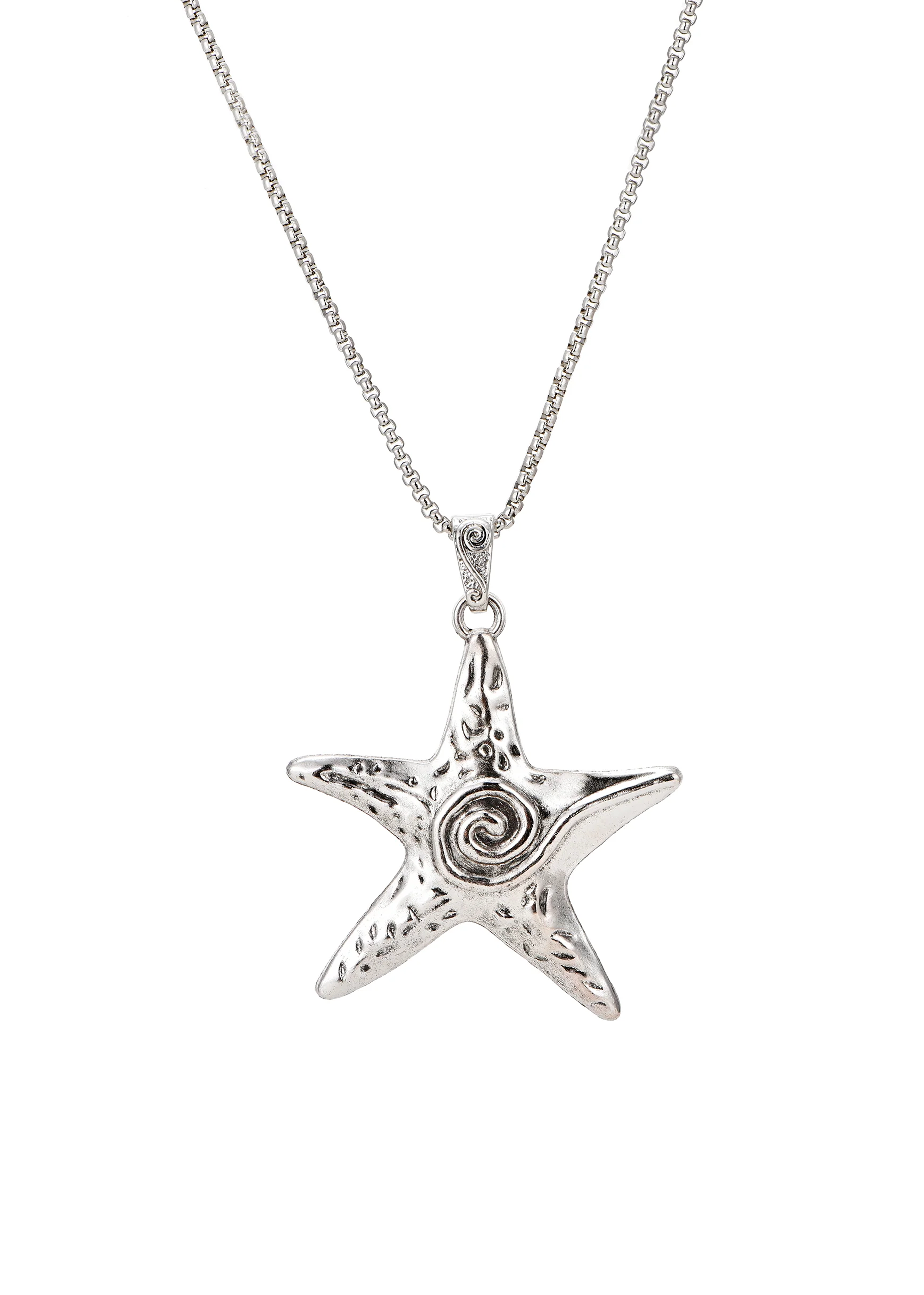 Collar Brooke Silver Cool Star
