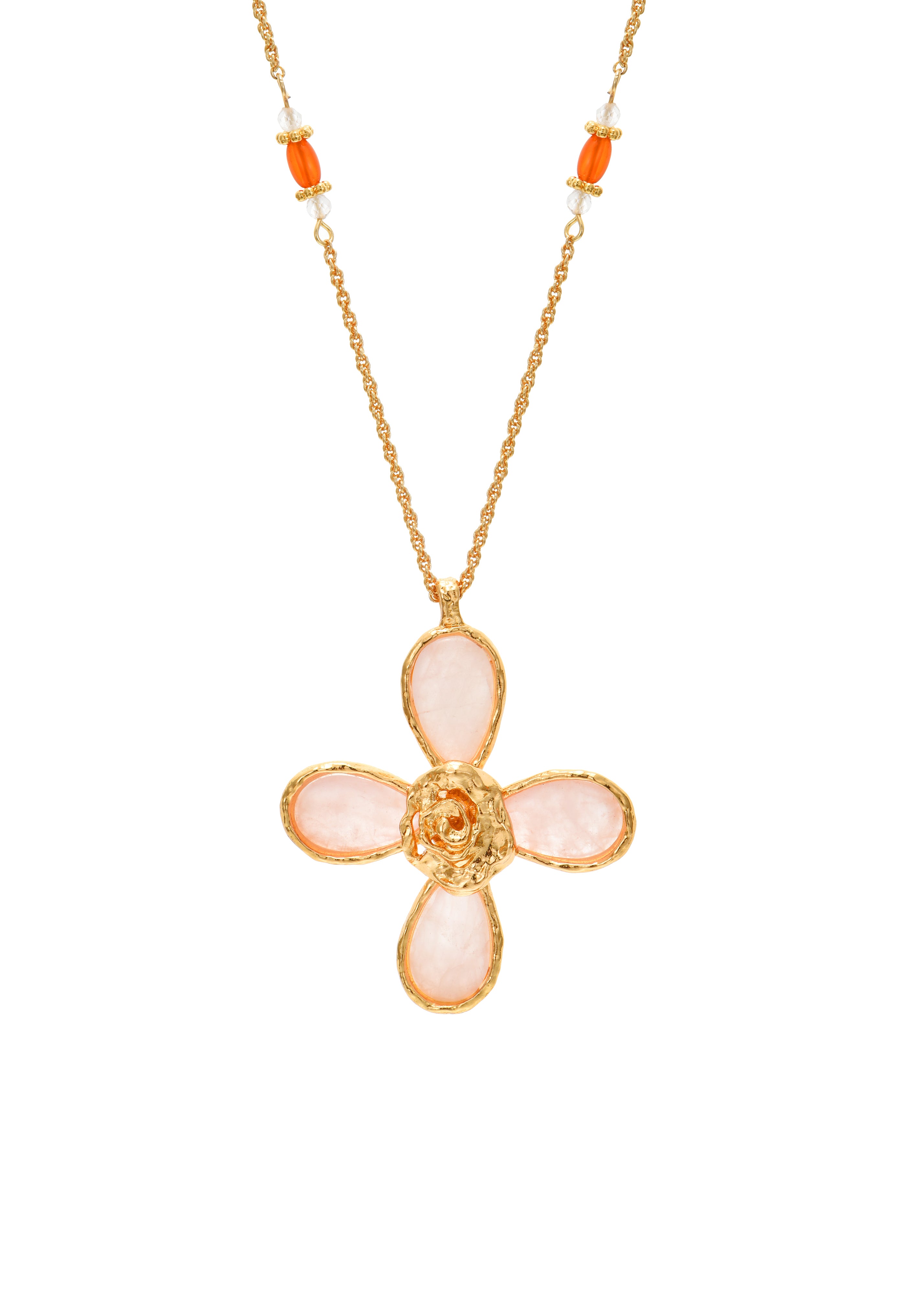 Charlene Romantic Long Chain Necklace