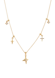 Vera Star Golden Necklace