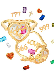 Foufou Love Capsule - Golden Ring
