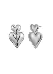 Pendientes Corazón Plata