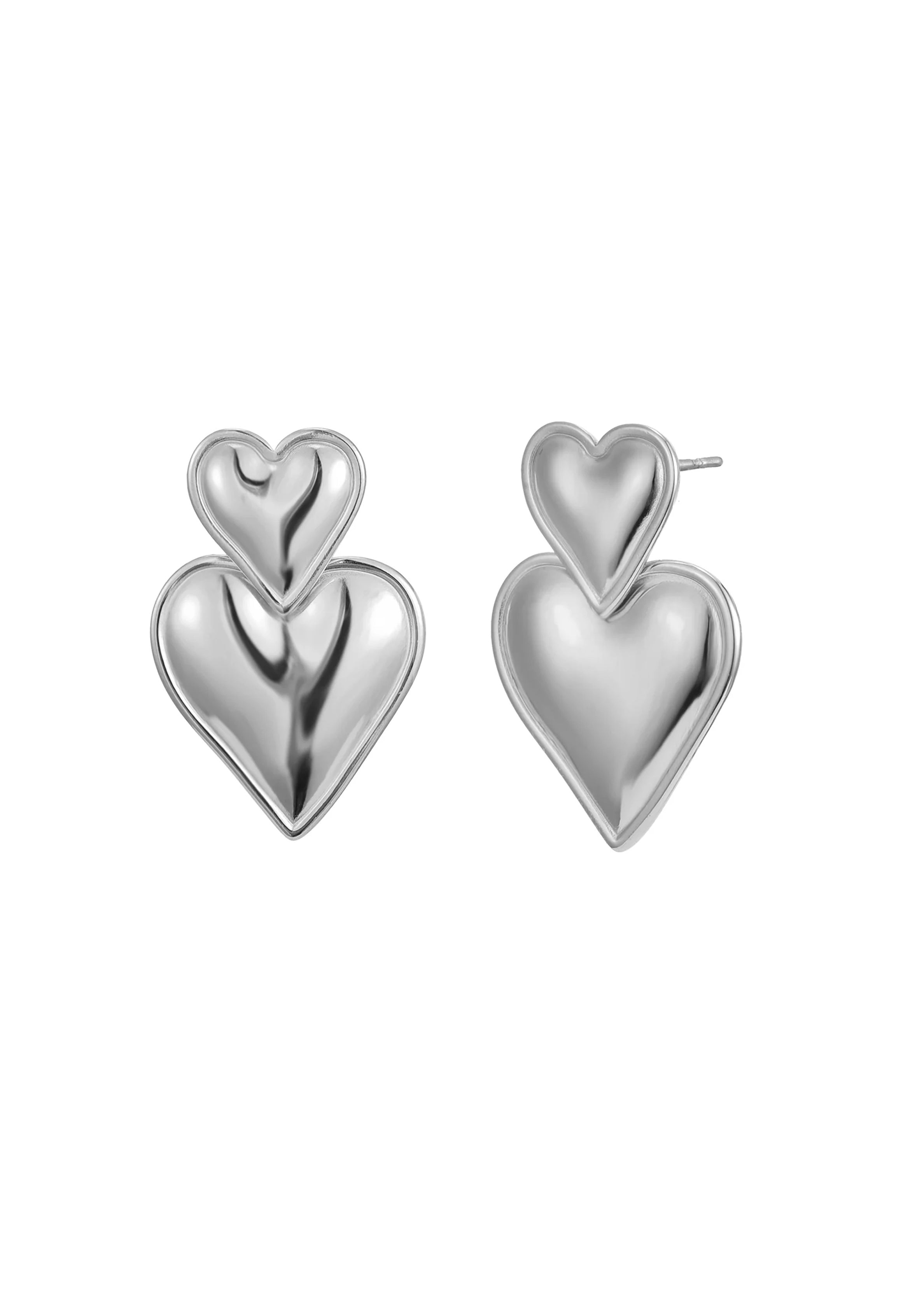 Pendientes Corazón Plata