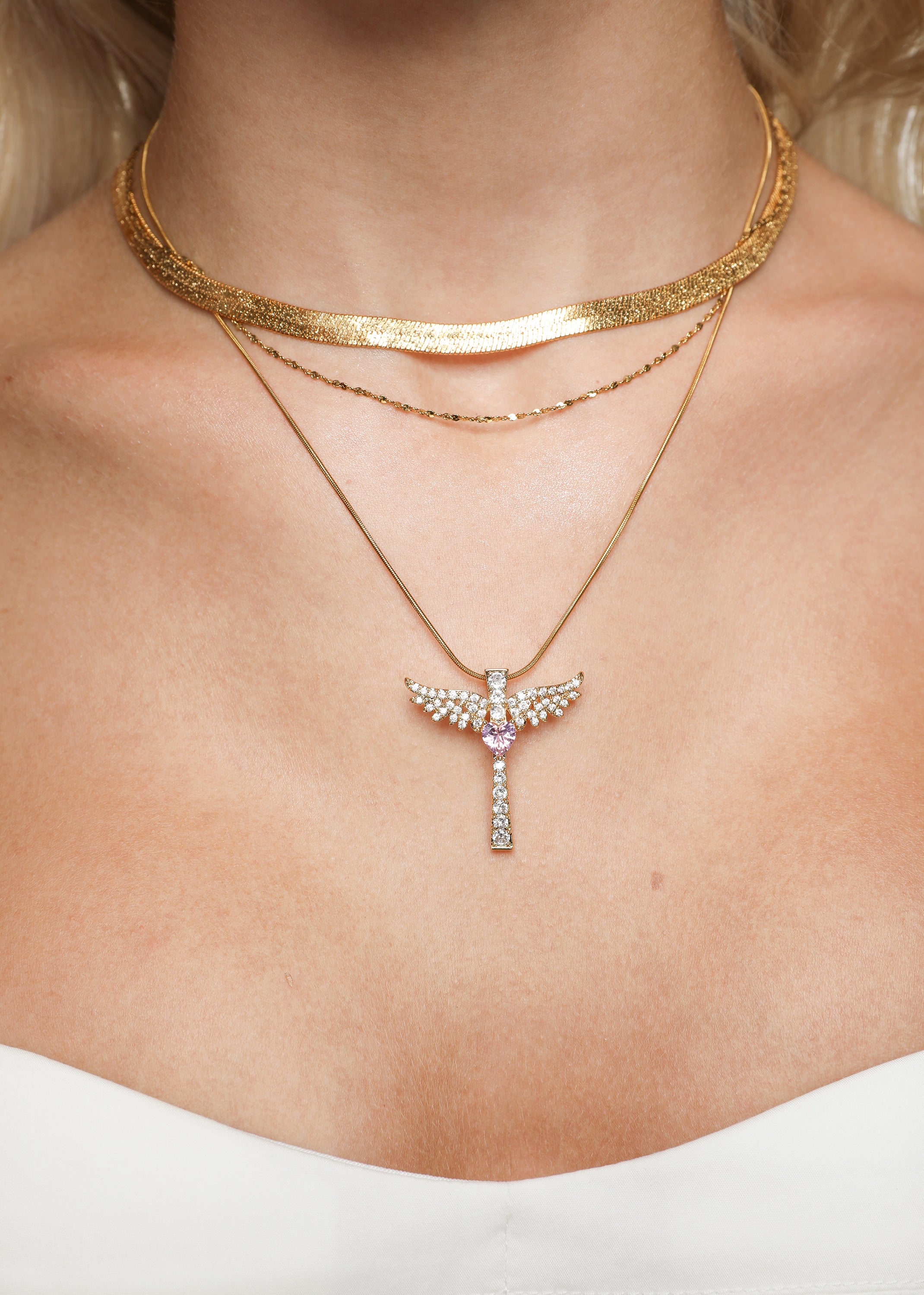 Yvette Necklace - Golden