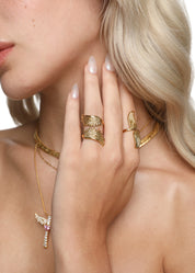 Oiseau Free Wings Golden Ring I