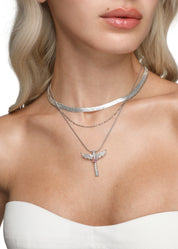 Yvette Necklace - Silver