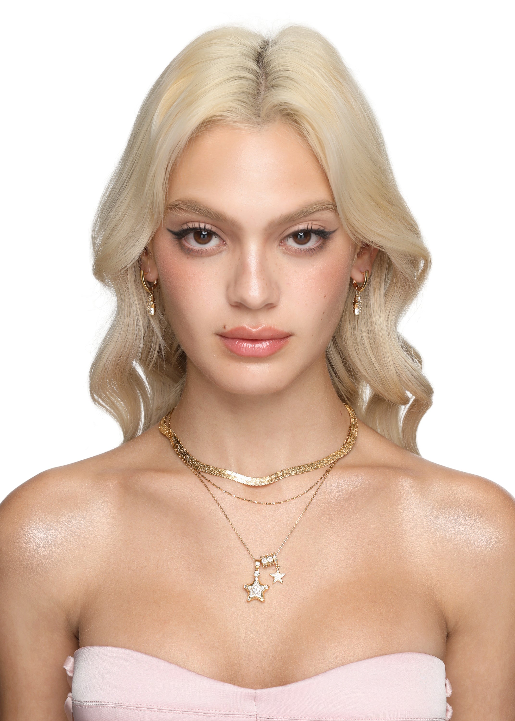 James Star Golden Necklace