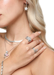 スターユニバース キラキラシルバーリング