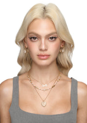 Collar Laurent Perla Dorada