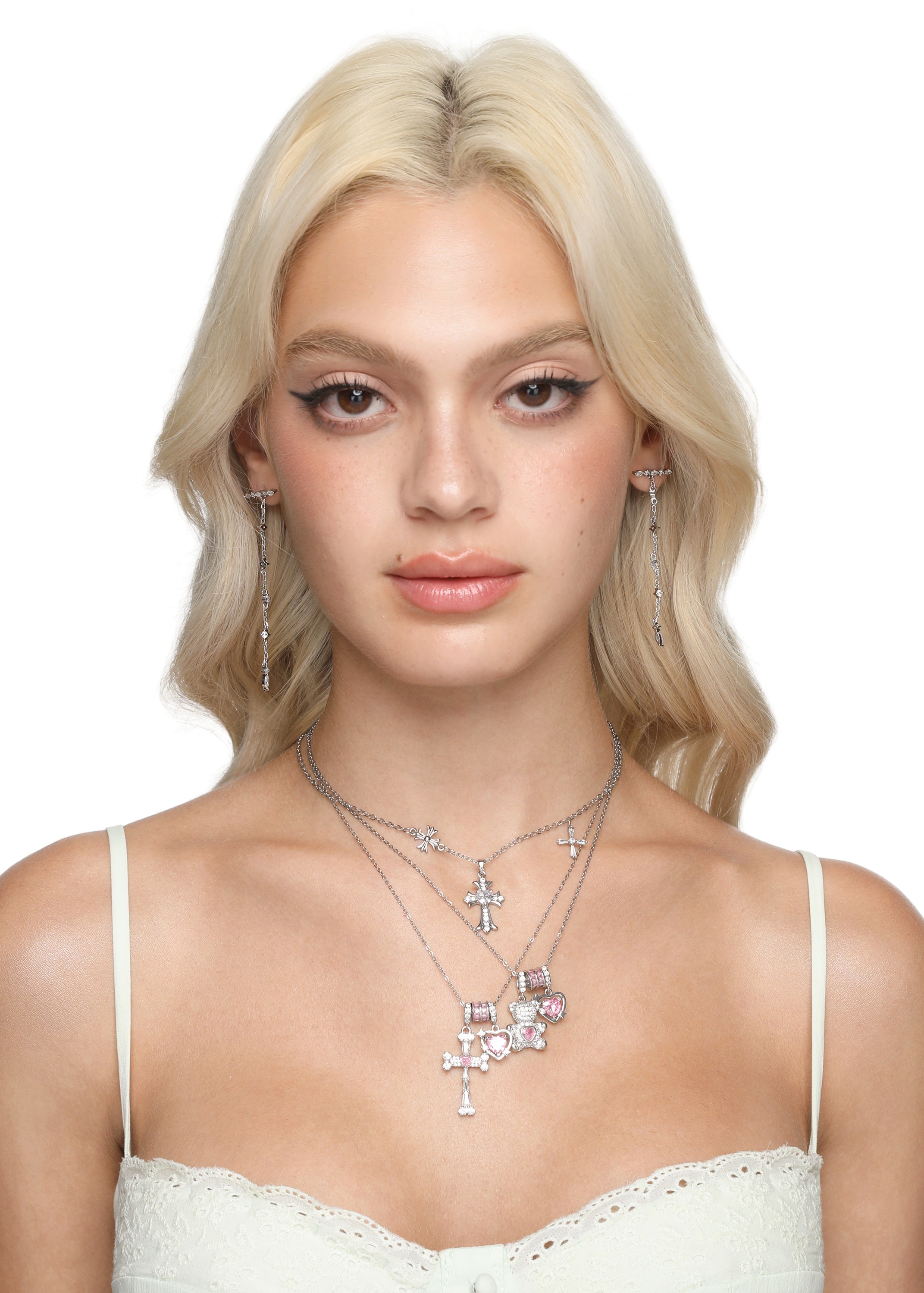 Justine Silver Necklace