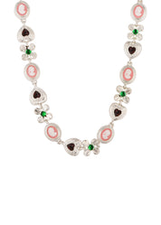 Sebastina Vintage Necklace - Silver