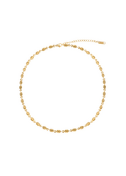 Rubby Golden Chain Necklace