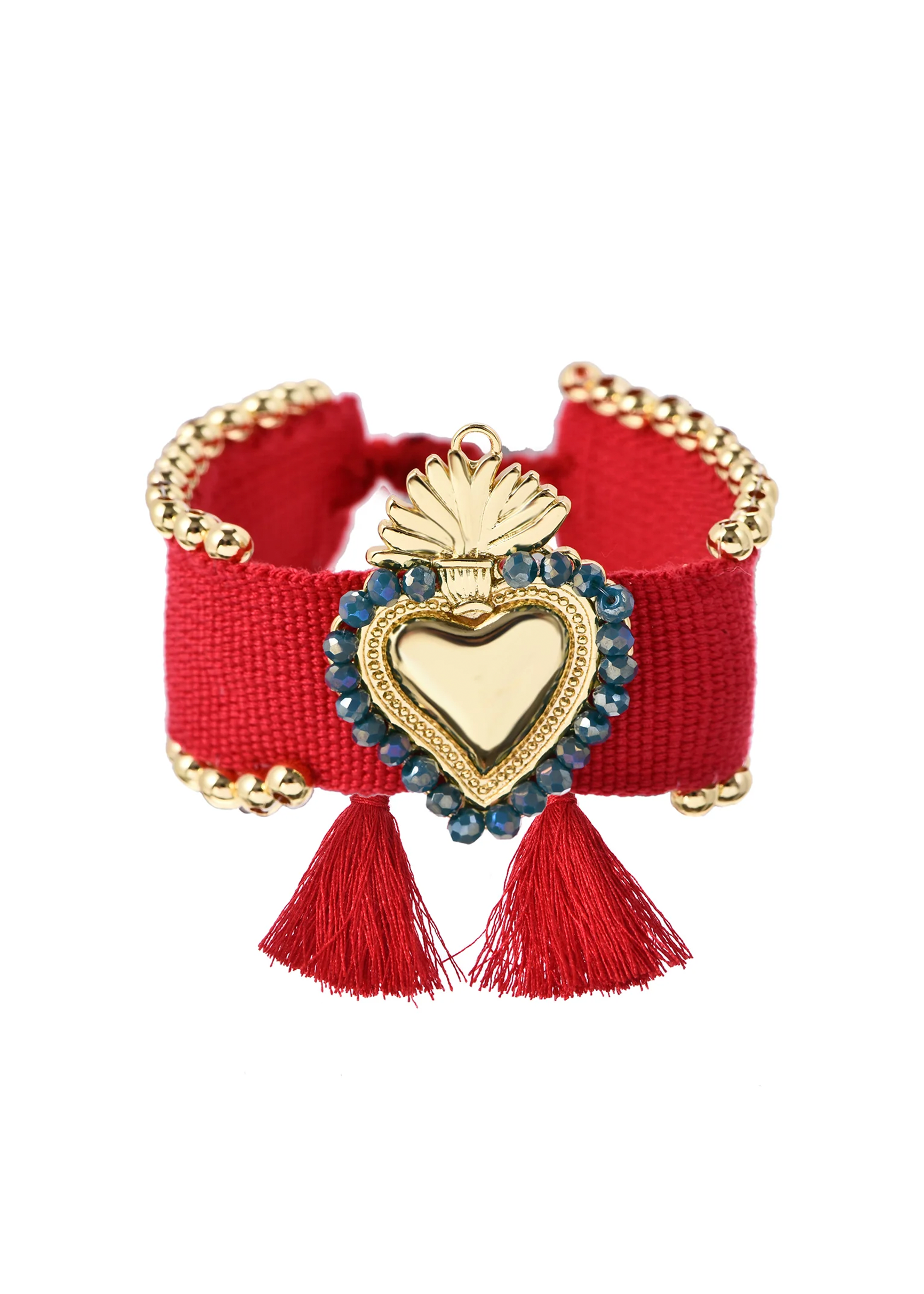 Sacre Coeur Ardent Heart Red Bracelet
