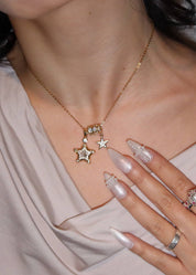 James Star Golden Necklace