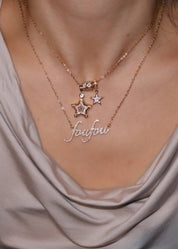 Foufou Personalized Name Luxe Necklace
