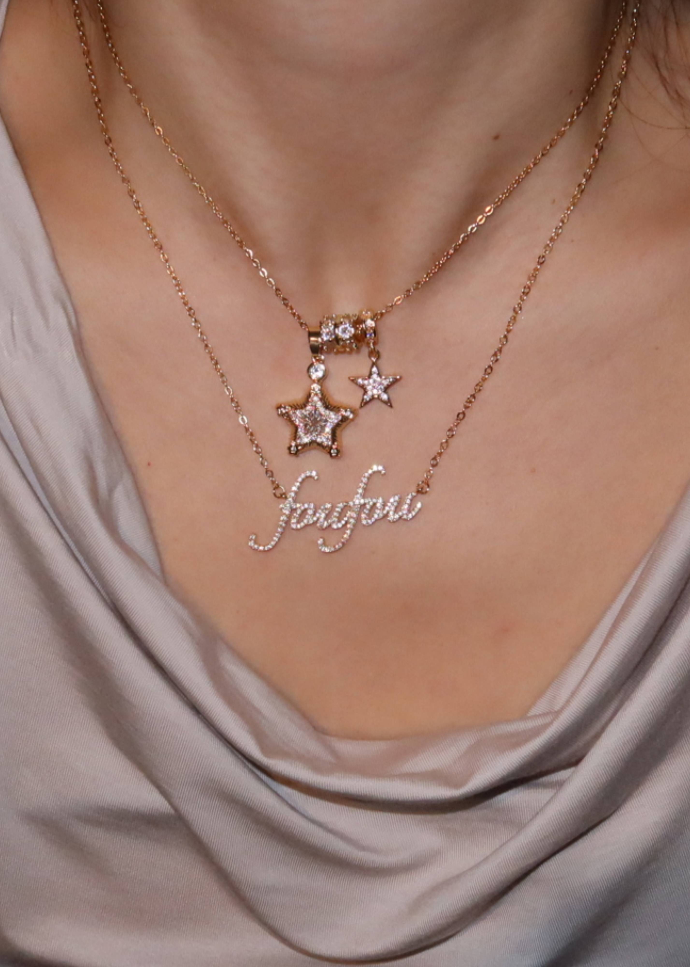 Foufou Personalized Name Luxe Necklace