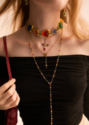 Louise Louise In Color Lariat Necklace