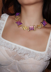 Collar Anwar Vintage Rosa