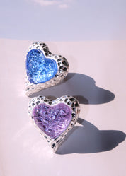 Adam Love In All Shape Pink Ring - Silver