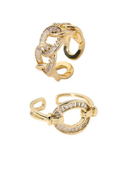 Alivia & Alexine Ring Set