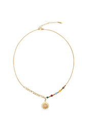Sonia Soleil Sun Golden Necklace