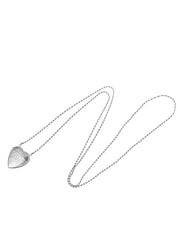 Silver Heart Body Chain Bag