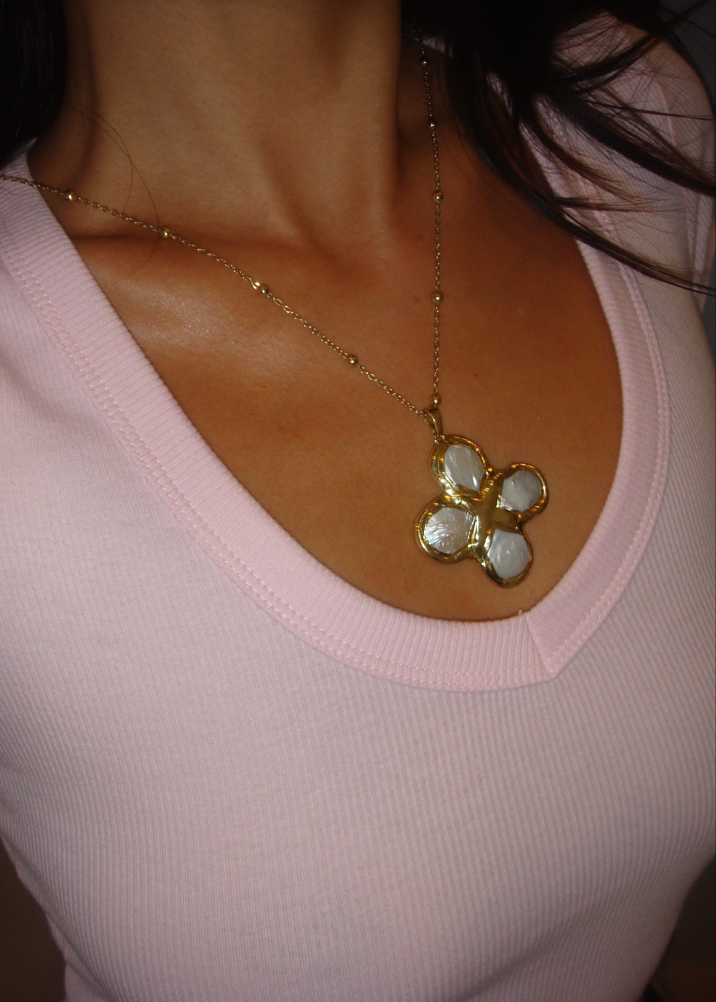 Lucky Lou Golden Necklace