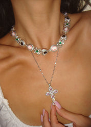 Sebastina Vintage Necklace - Silver