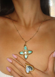 Adam Love In All Shape Green Ring